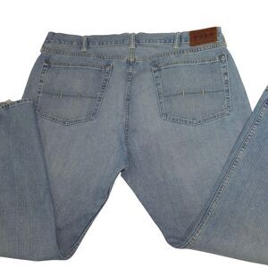 Polo Ralph Lauren Mens Denim Blue Jeans 40Wx30L Straight  Leg Medium Wash Mexico